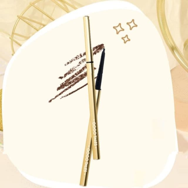 Flat Eyeliner Gel Pen, #G02 Natural Brown