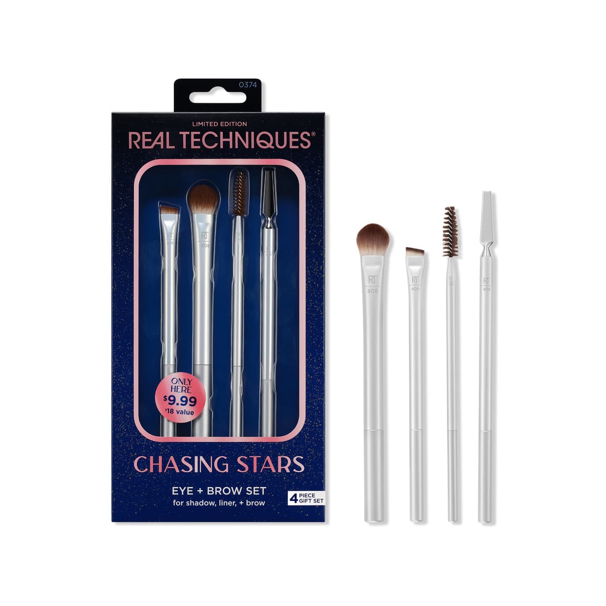 Chasing Stars Limited Edition Eye + Brow Brush Set