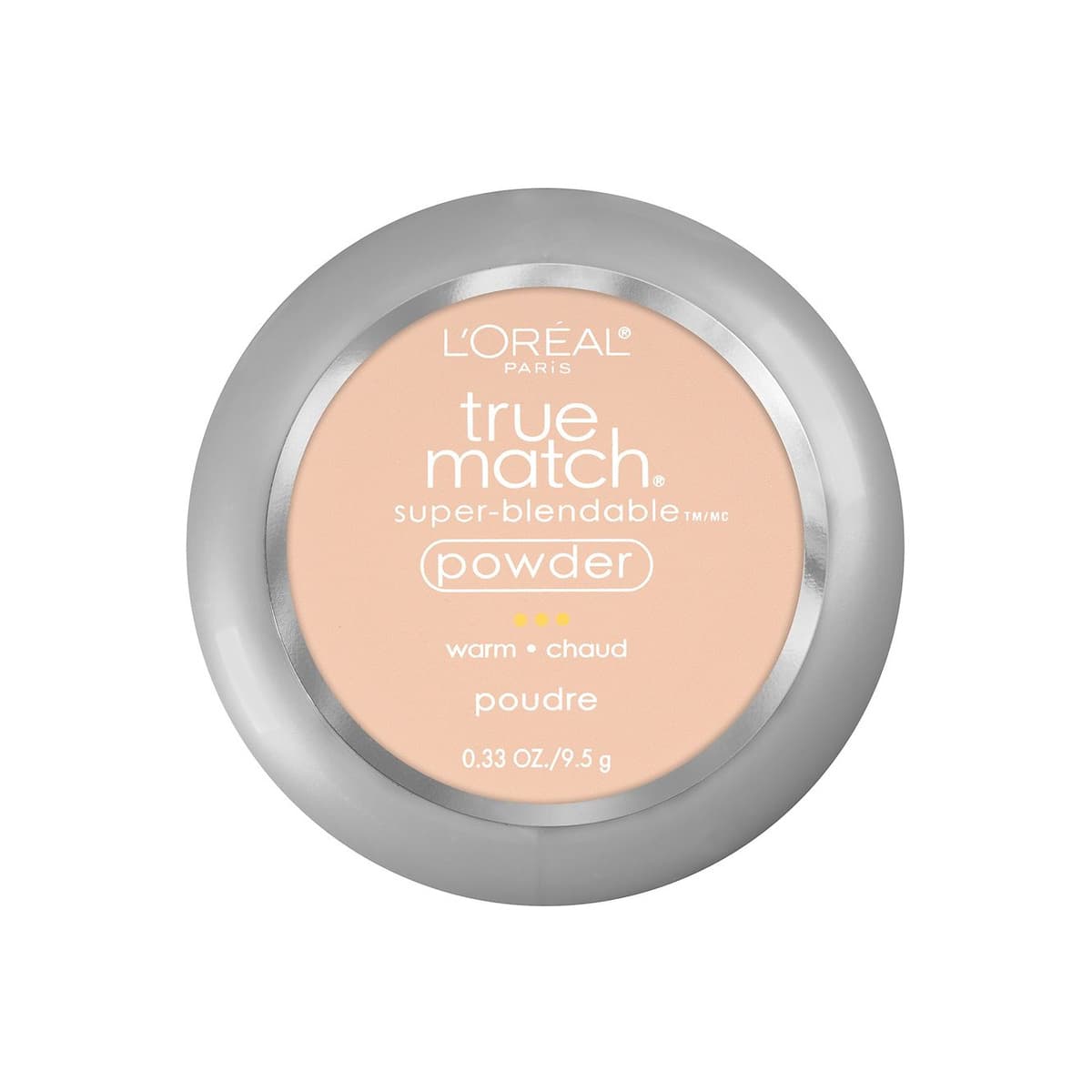 Super Blendable Oil Free Makeup Powder, Natural Finish Oil Free, W2 Light