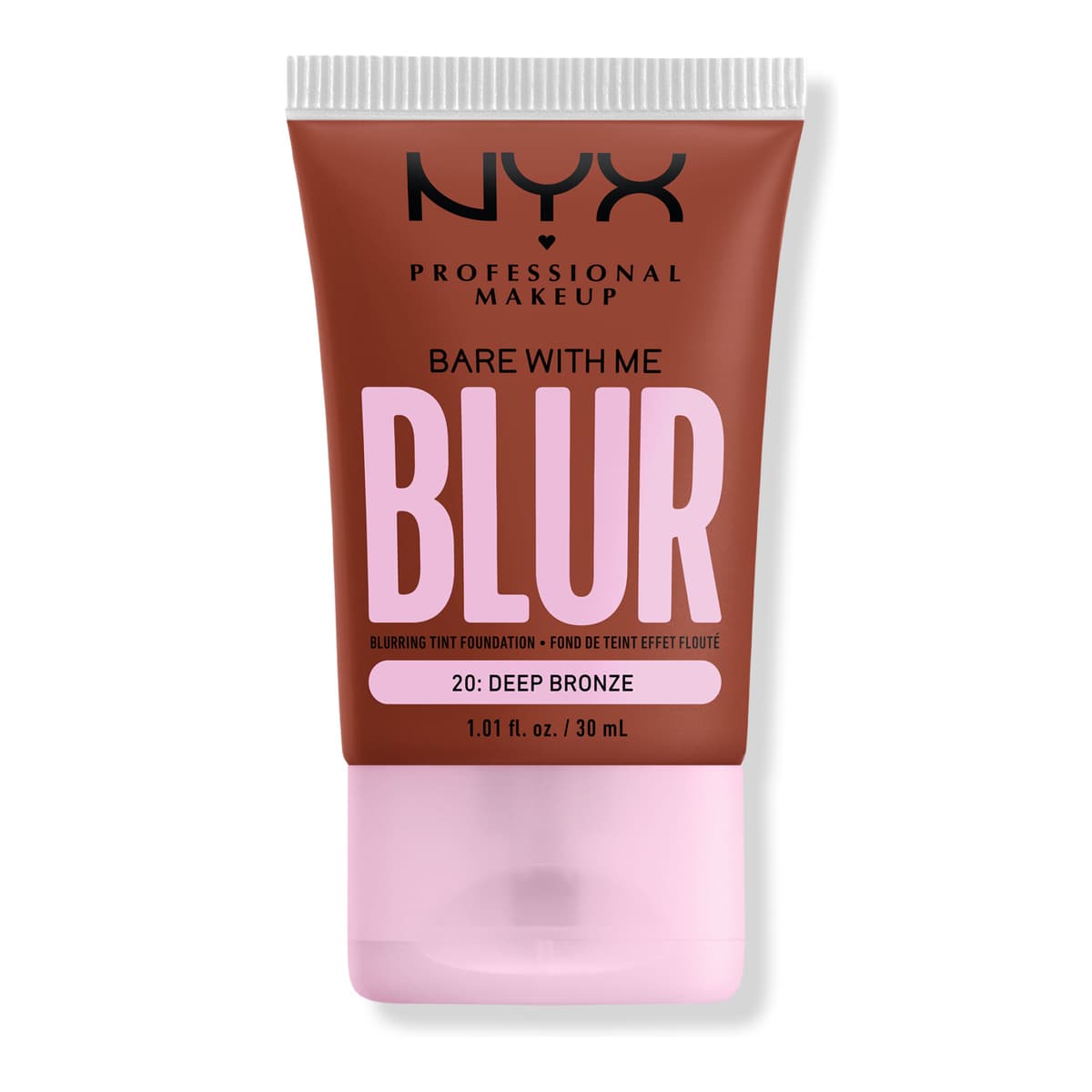 Bare With Me Blur Tint Soft Matte Foundation, #20: Deep Bronze