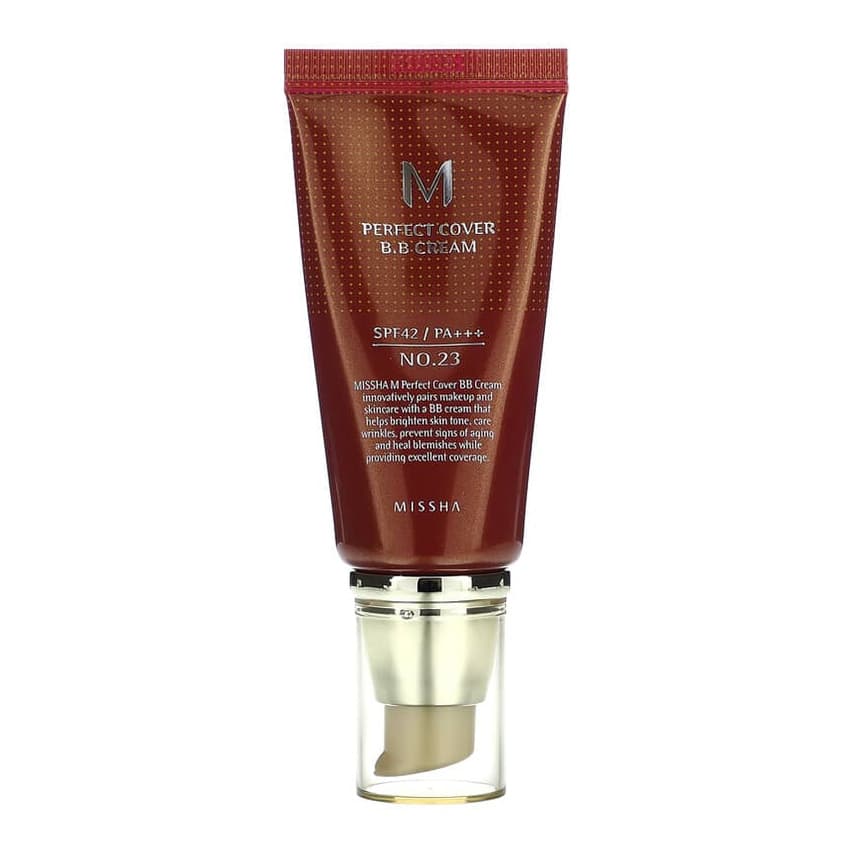 M Perfect Cover B.B Cream, SPF 42 PA+++, #23 Natural Beige