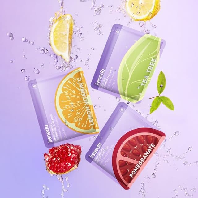 Skin Fruit Facial Sheet Mask, TT01# Tea Tree