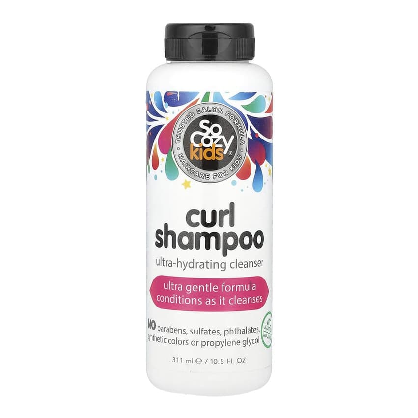 Kids®, Curl Shampoo, Ultra-Hydrating Cleanser