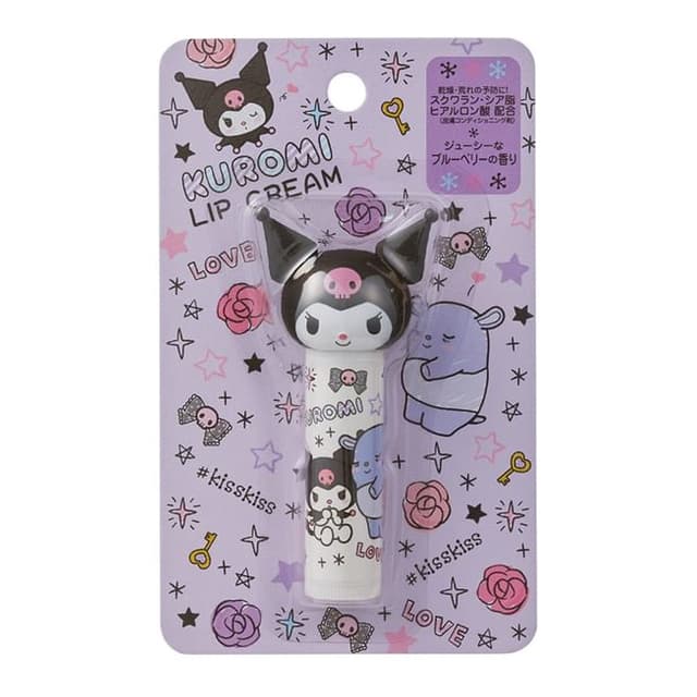 Sanrio Kiss & Love Lip Cream, Kuromi - Blueberry