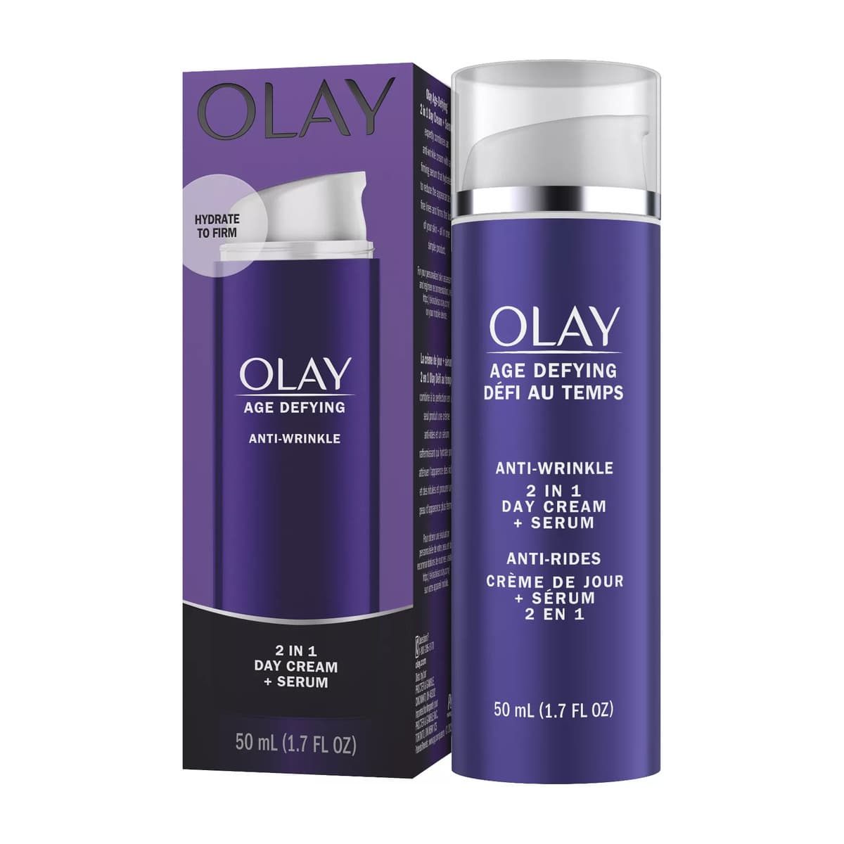 Age Defying 2-in-1 Anti-Wrinkle Day Cream + Serum