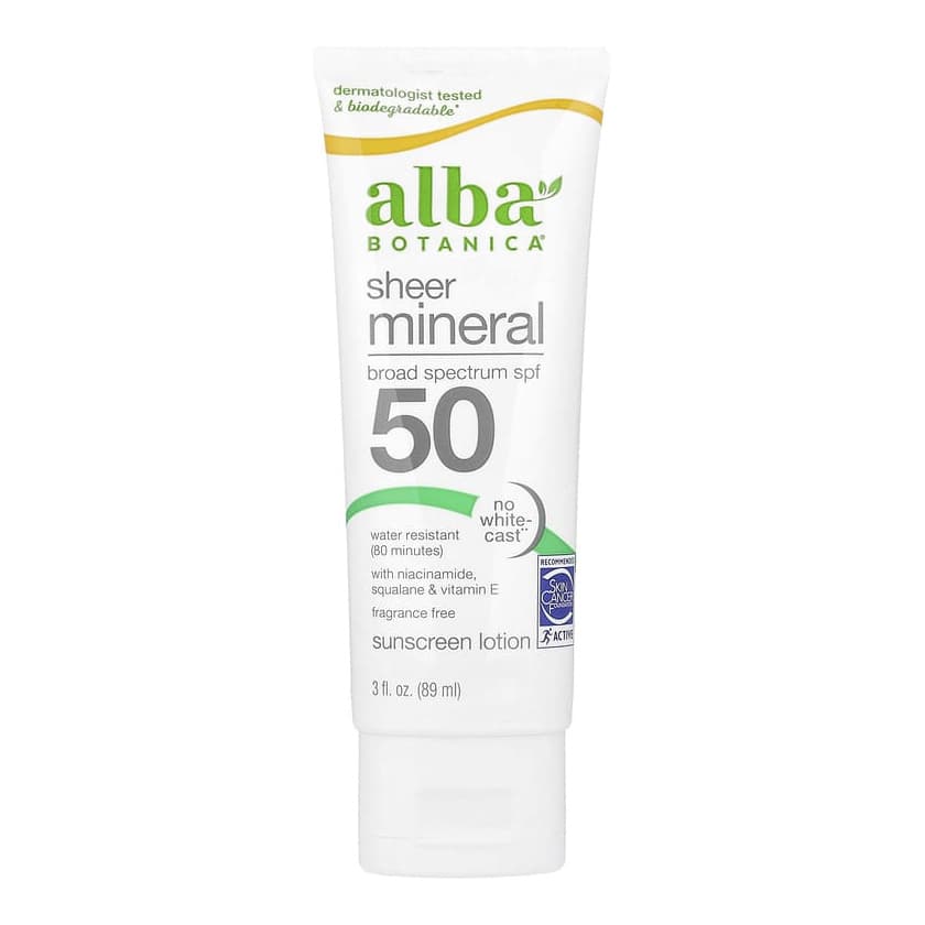 Sheer Mineral Sunscreen Lotion, SPF 50