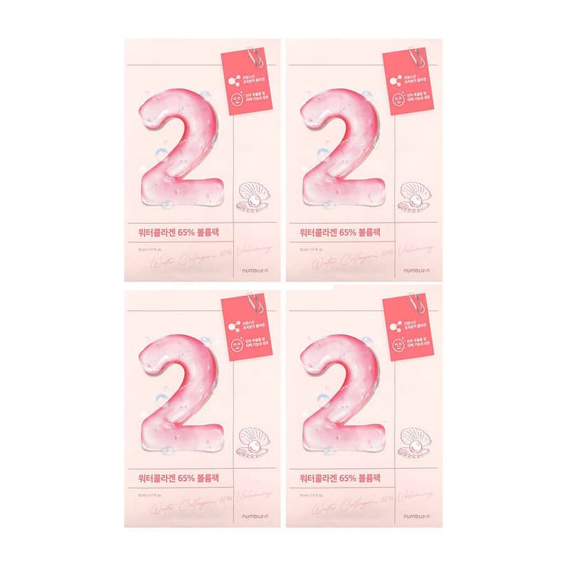 Water Collagen 65% Voluming Beauty Sheet Mask, No.2