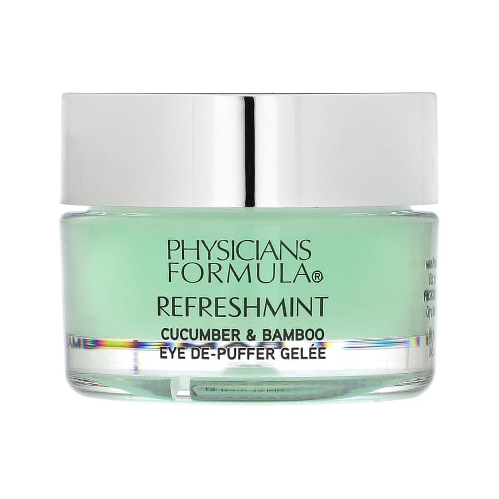 Refreshmint, Cucumber & Bamboo Eye De-Puffer Gelee, Refresh
