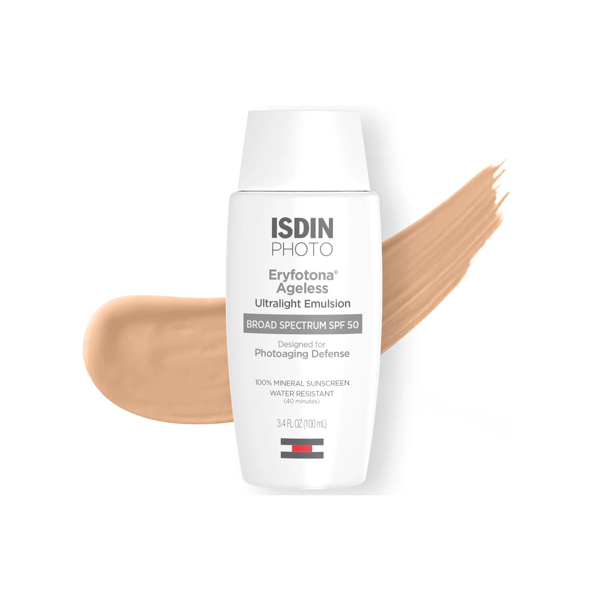 Eryfotona Ageless Mineral Broad-Spectrum Tinted Face Sunscreen SPF 50