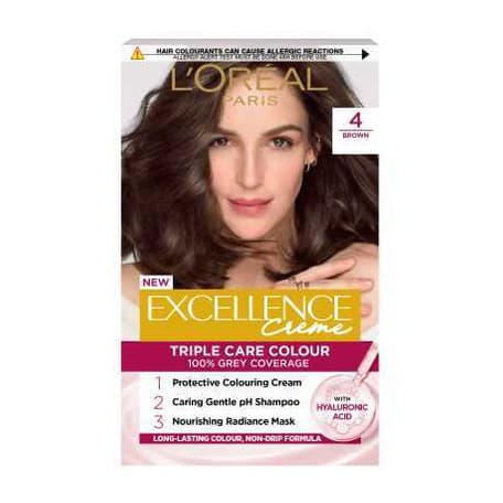 Excellence Creme 4 Natural Dark Brown Hair Dye