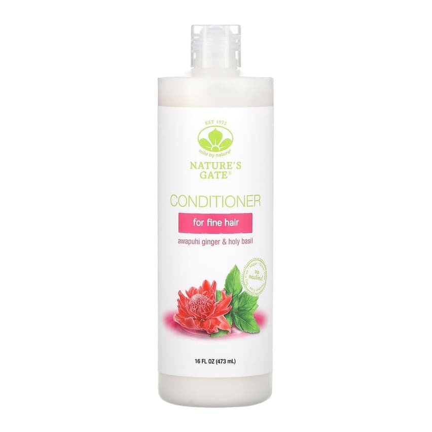 (Nature's Gate), Awapuhi Ginger & Holy Basil Conditioner for Fine Hair