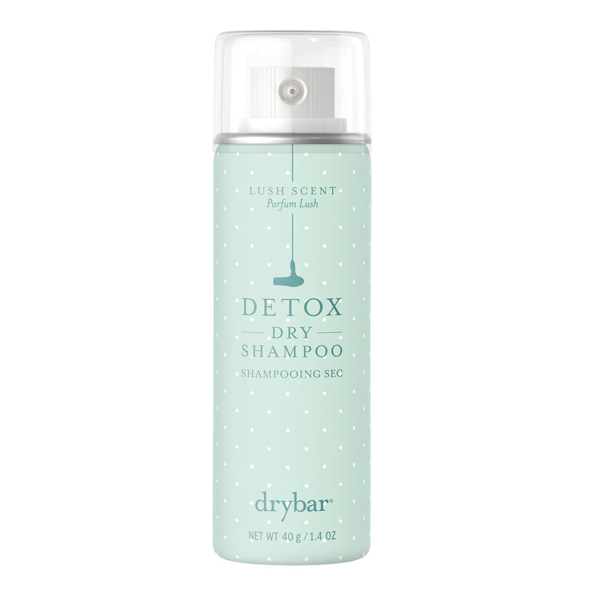 Detox Dry Shampoo Lush Scent Travel Size