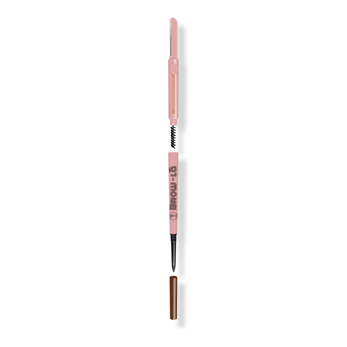 Brow-La 3 In1 Mapping & Shaping Brow Pencil, Medium Cool Brown