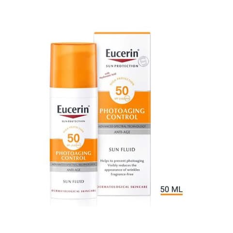 Sun Anti-Ageing Sun Cream for Face with Hyaluronic Acid SPF 50+