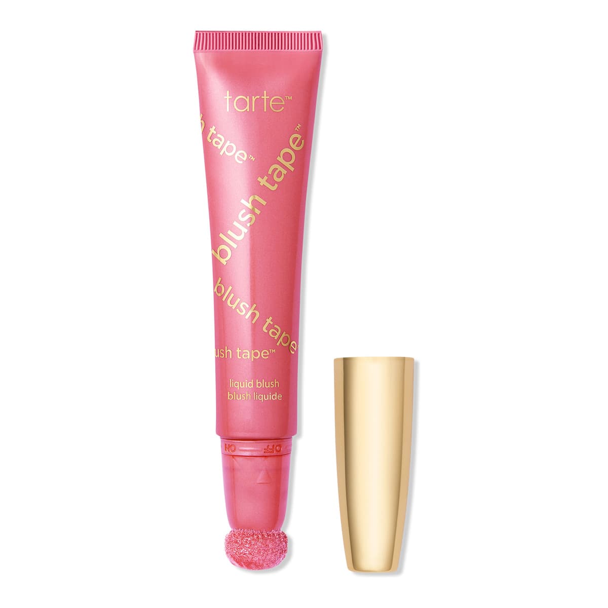 Satin Blush Tape Liquid Blush, Satin Coral Pink