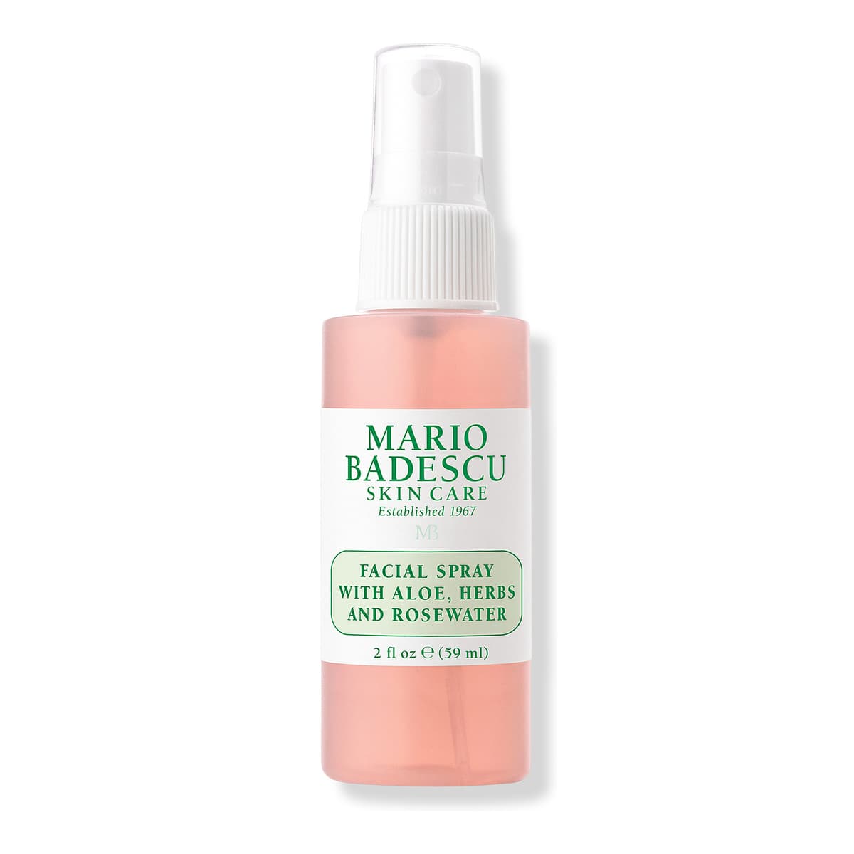 Travel Size Facial Spray With Aloe, Herbs and Rosewater