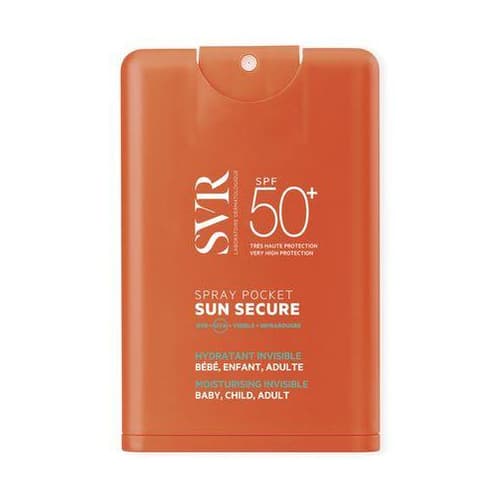 SVR SUN SECURE SPF50+ Pocket Spray Hydrating Sunscreen