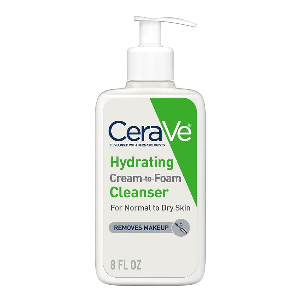 Hydrating Cream-to-Foam Face Cleanser, Normal to Dry Skin