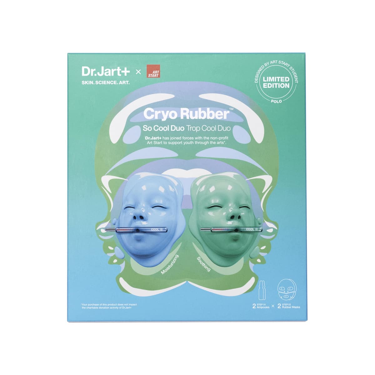 X Art Start Cryo Face Mask Duo
