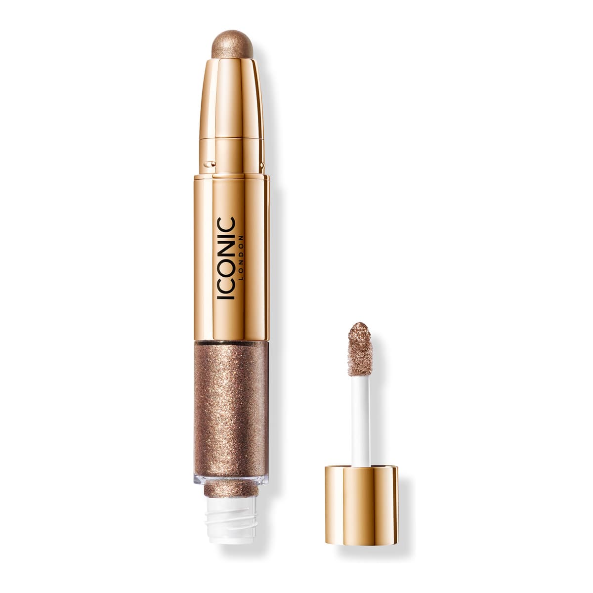 Glaze Crayon Dual-Ended Glitter Eyeshadow, Volcanic