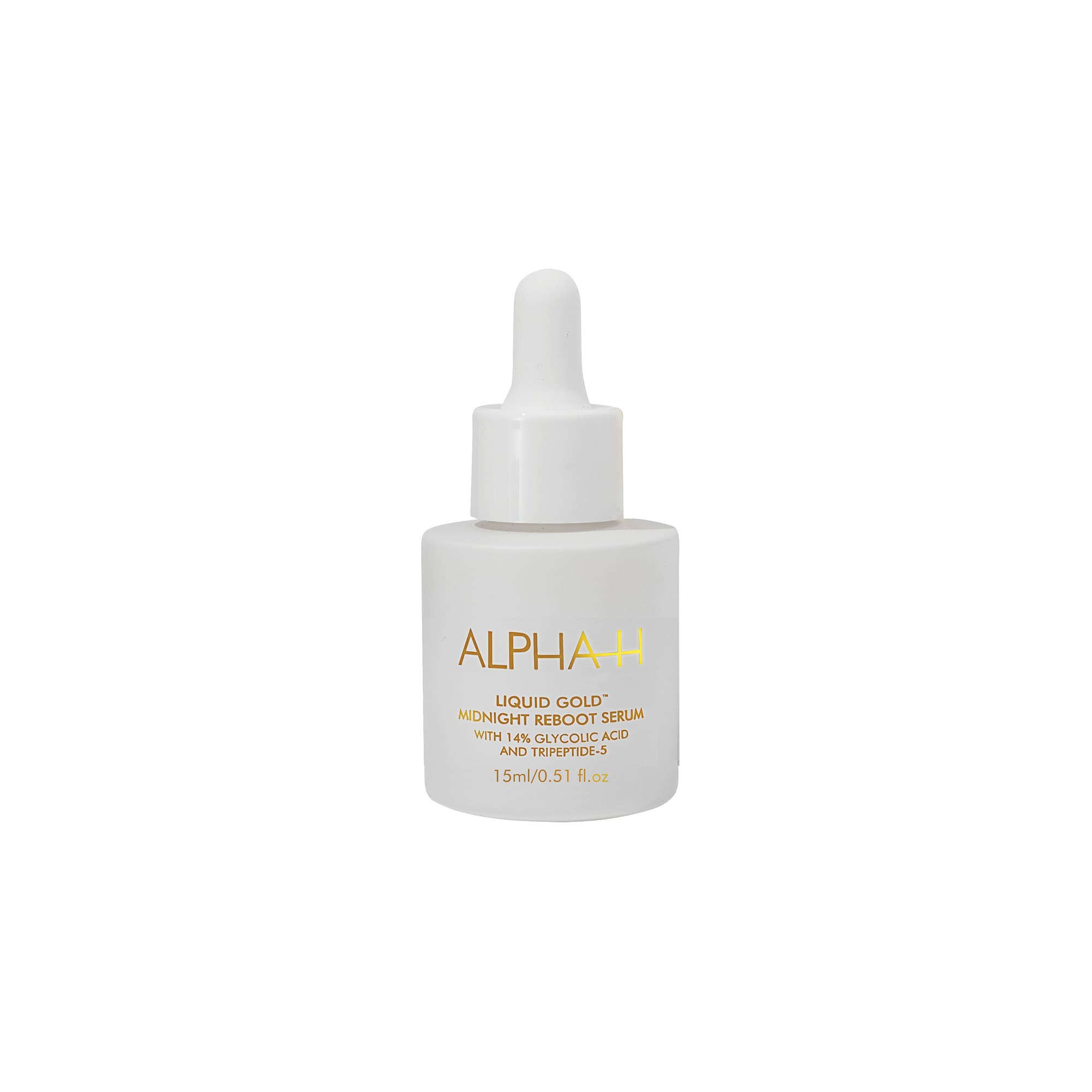 Liquid Gold Midnight Reboot Serum with 14% Glycolic Acid