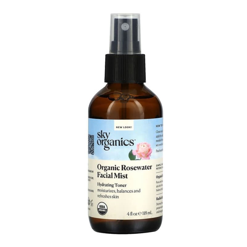 Organic Rosewater Facial Mist