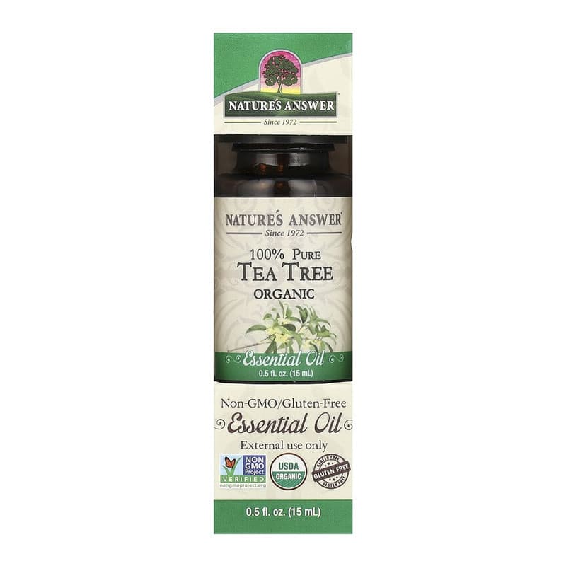 100% Pure Organic Essential Oil, Tea Tree