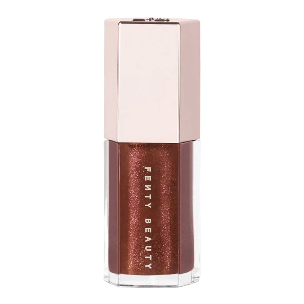 Fenty Snackz by Fenty Beauty by Rihanna Mini Gloss Bomb Universal Lip Luminizer, Hot Chocolit