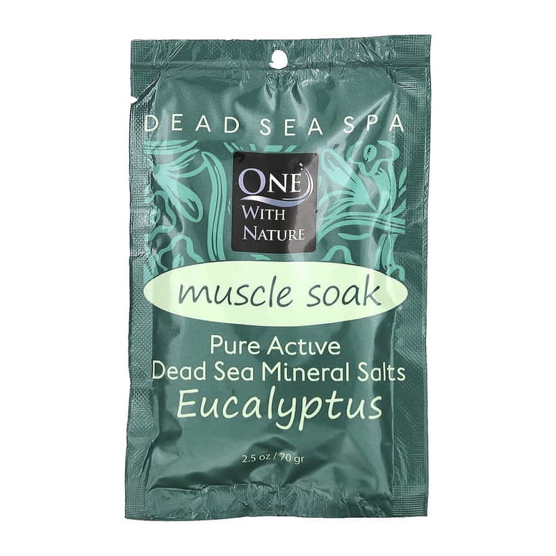Dead Sea Spa, Mineral Salts, Muscle Soak, Eucalyptus