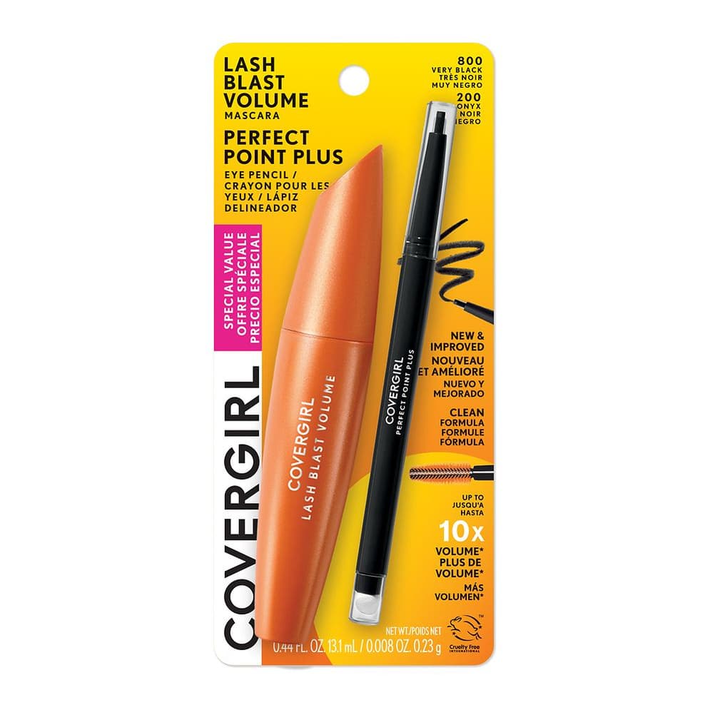 Volume Mascara & Perfect Point Plus Eye Pencil
