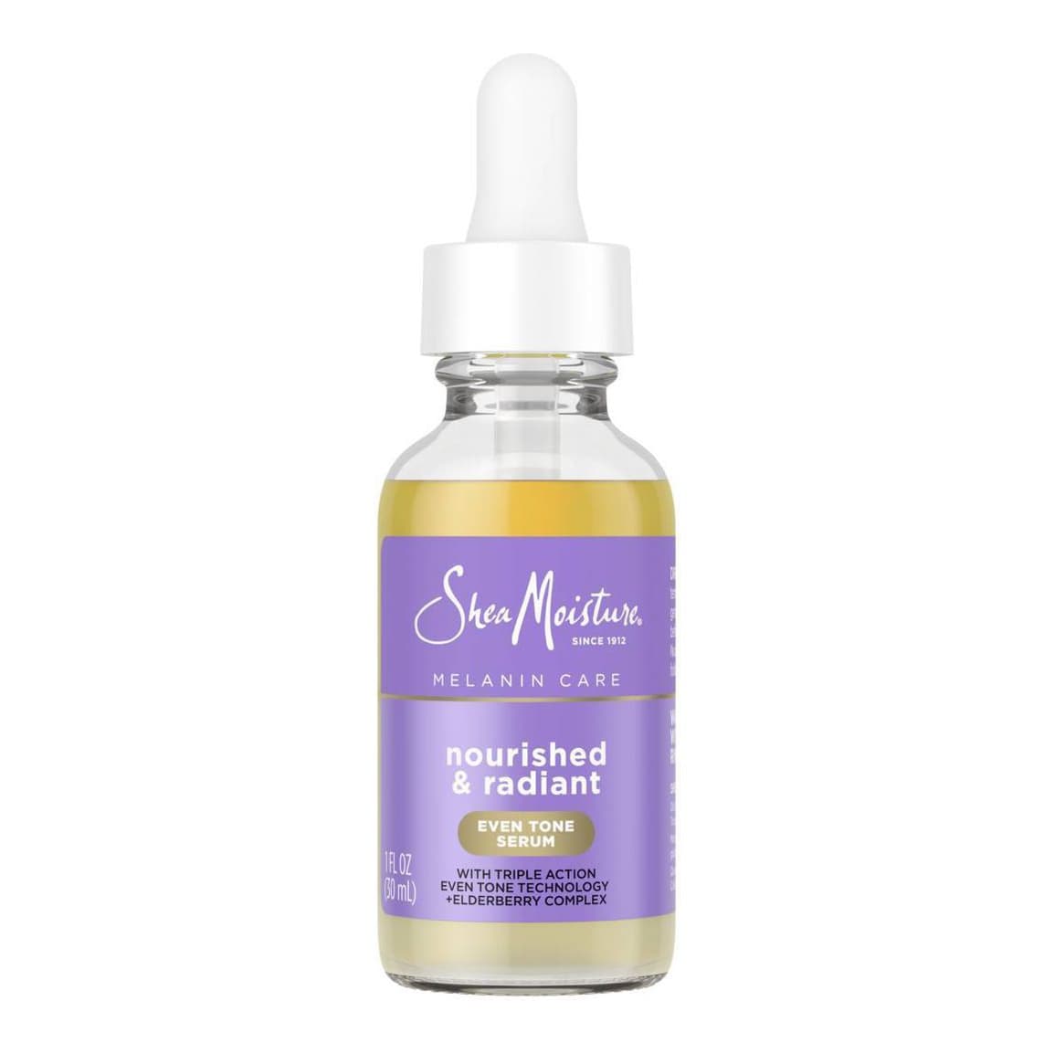 Melanin Care Even Tone Serum, Nourished & Radiant with Triple-Action Even Tone & Elderberry Complex