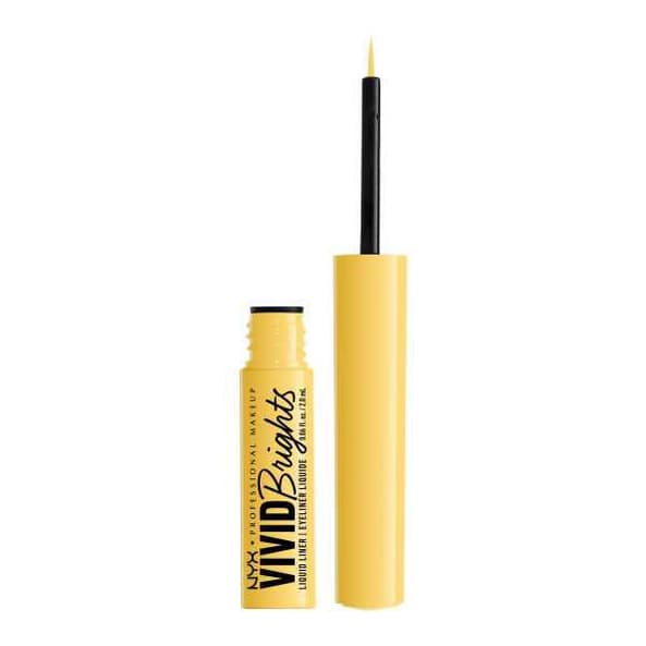 Vivid Brights Liquid Eyeliner, had me at yellow