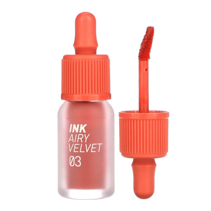 Ink Airy Velvet Lip Tint, #03 Cartoon Coral