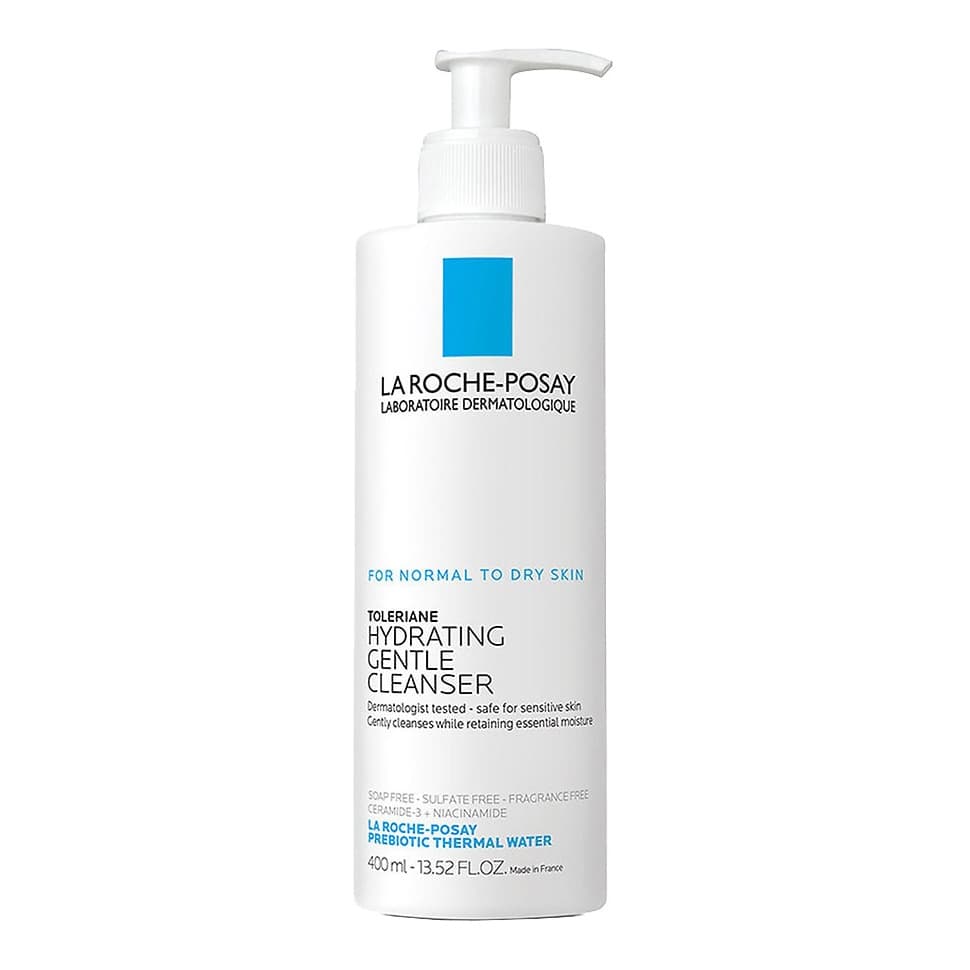 Hydrating Gentle Face Cleanser with Ceramides for Normal to Dry Sensitive Skin
