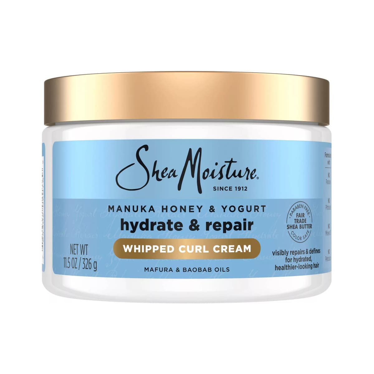 Manuka Honey + Yogurt Hydrate + Repair Whipped Curl Cream