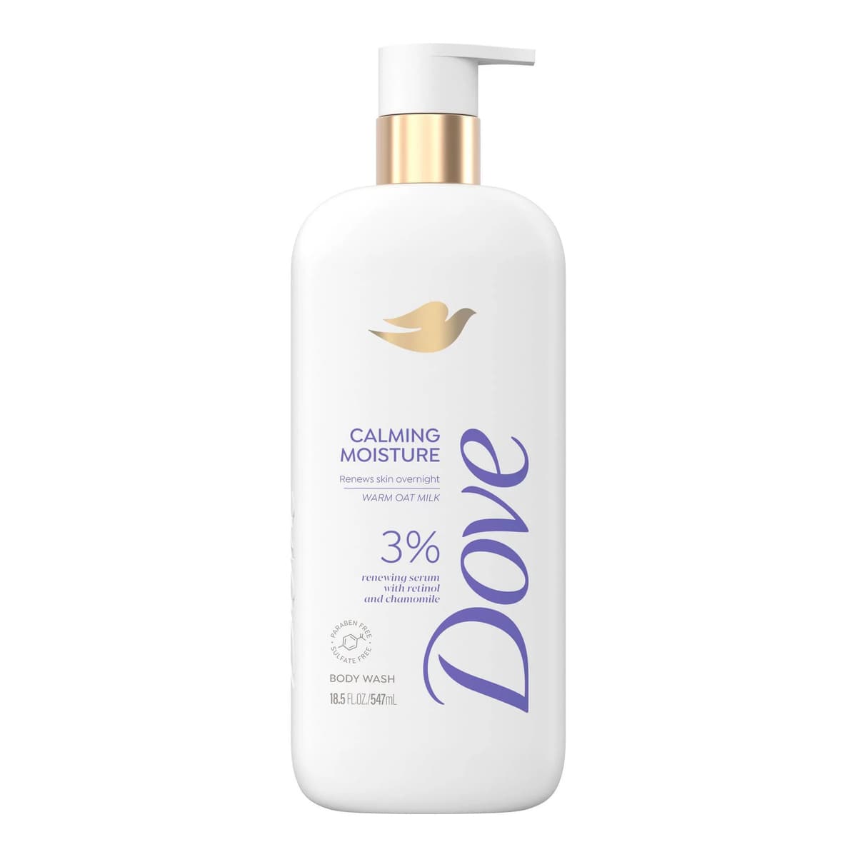 Serum Body Wash with 3% Renewing Serum + Retinol & Chamomile - Calming Moisture