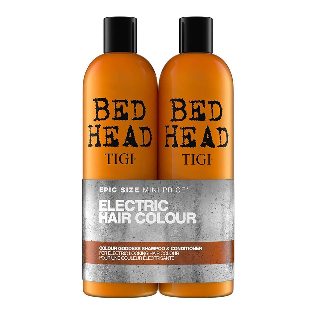 Bed Head Colour Goddess Oil Infused Shampoo and Conditioner for Coloured Hair 2 x