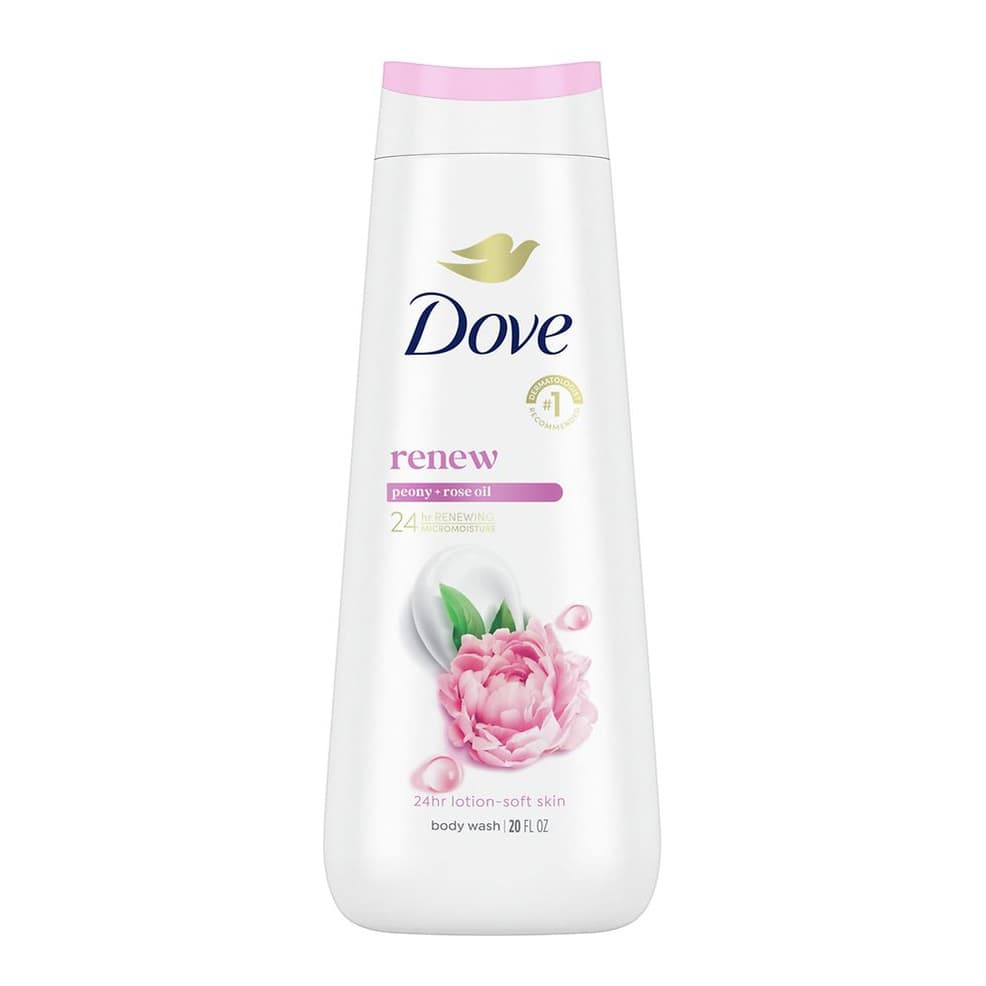 Renewing Body Wash Peony & Rose Oil