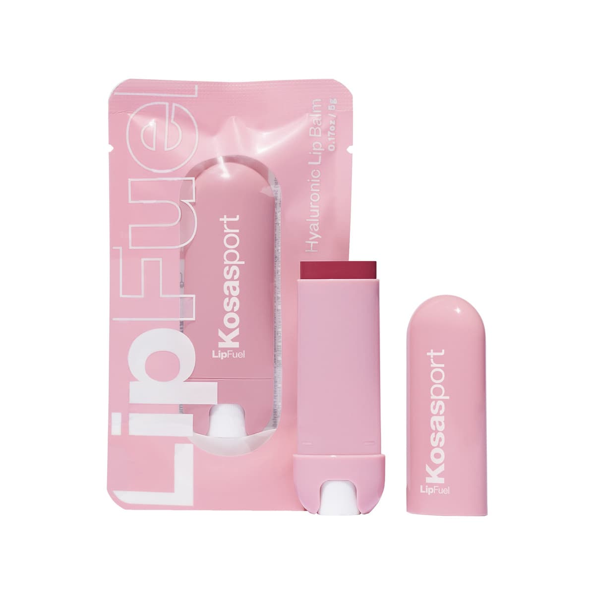 Kosasport LipFuel Hyaluronic Acid Lip Balm, Rush