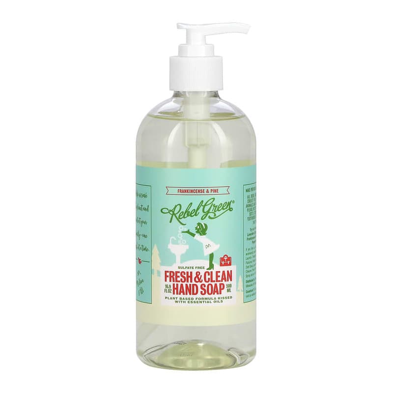 Fresh & Clean Hand Soap, Frankincense & Pine