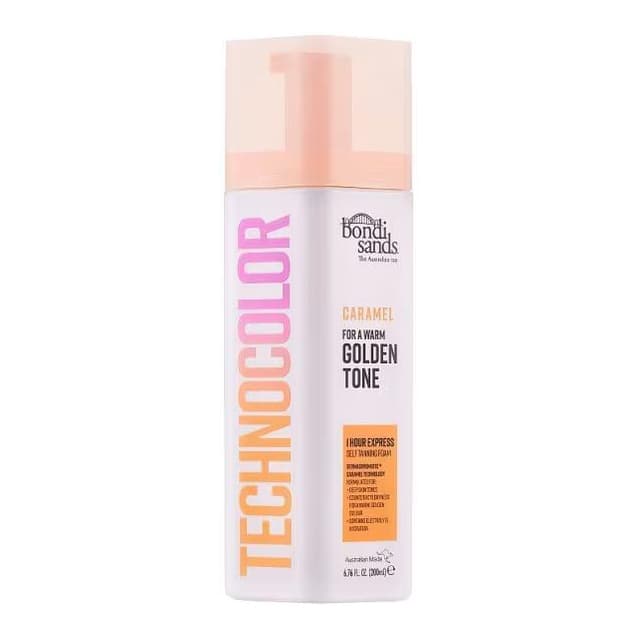Technocolor 1 Hour Express Self Tanning Foam Caramel