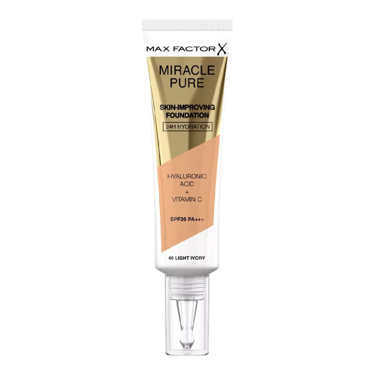 Miracle Pure Skin Improving SPF 30 Foundation, #040 Light Ivory