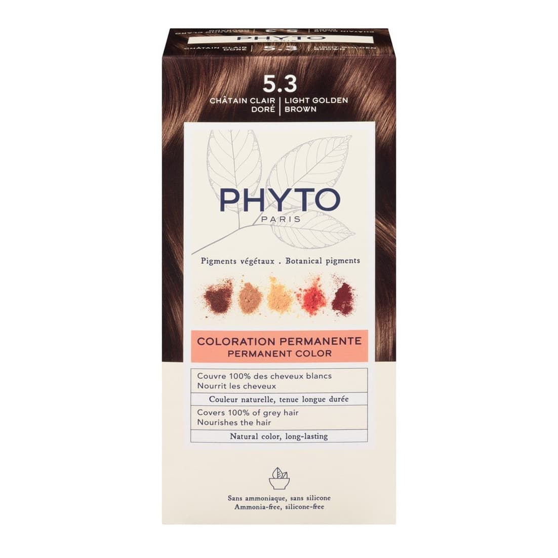 Permanent Color Shade 5.3 Light Golden Brown