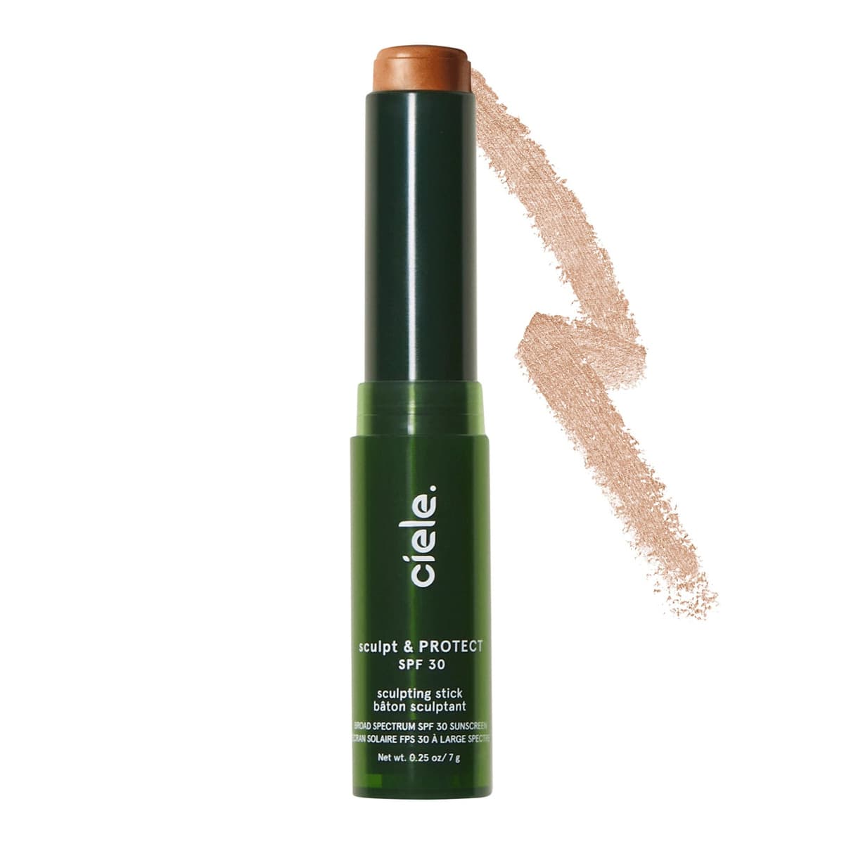 sculpt & PROTECT SPF 30+ bronzing contour stick, #02 Medium