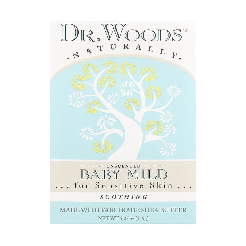Baby Mild Bar Soap, Sensitive Skin, Unscented