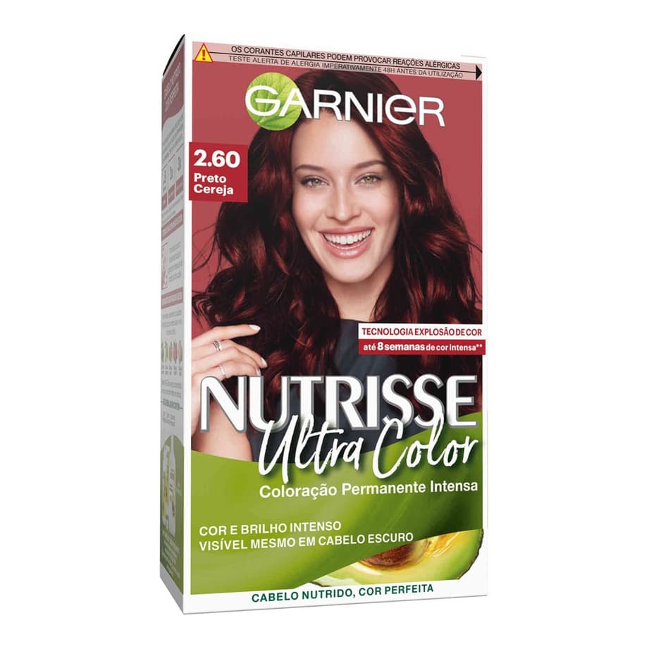 Nutrisse Ultra Color Permanent Hair Dye 2.60 Dark Cherry