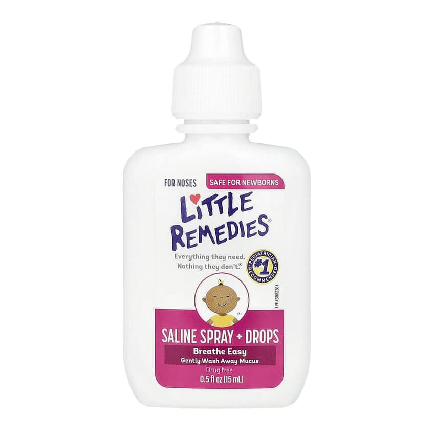 Saline Spray + Drops, For Noses