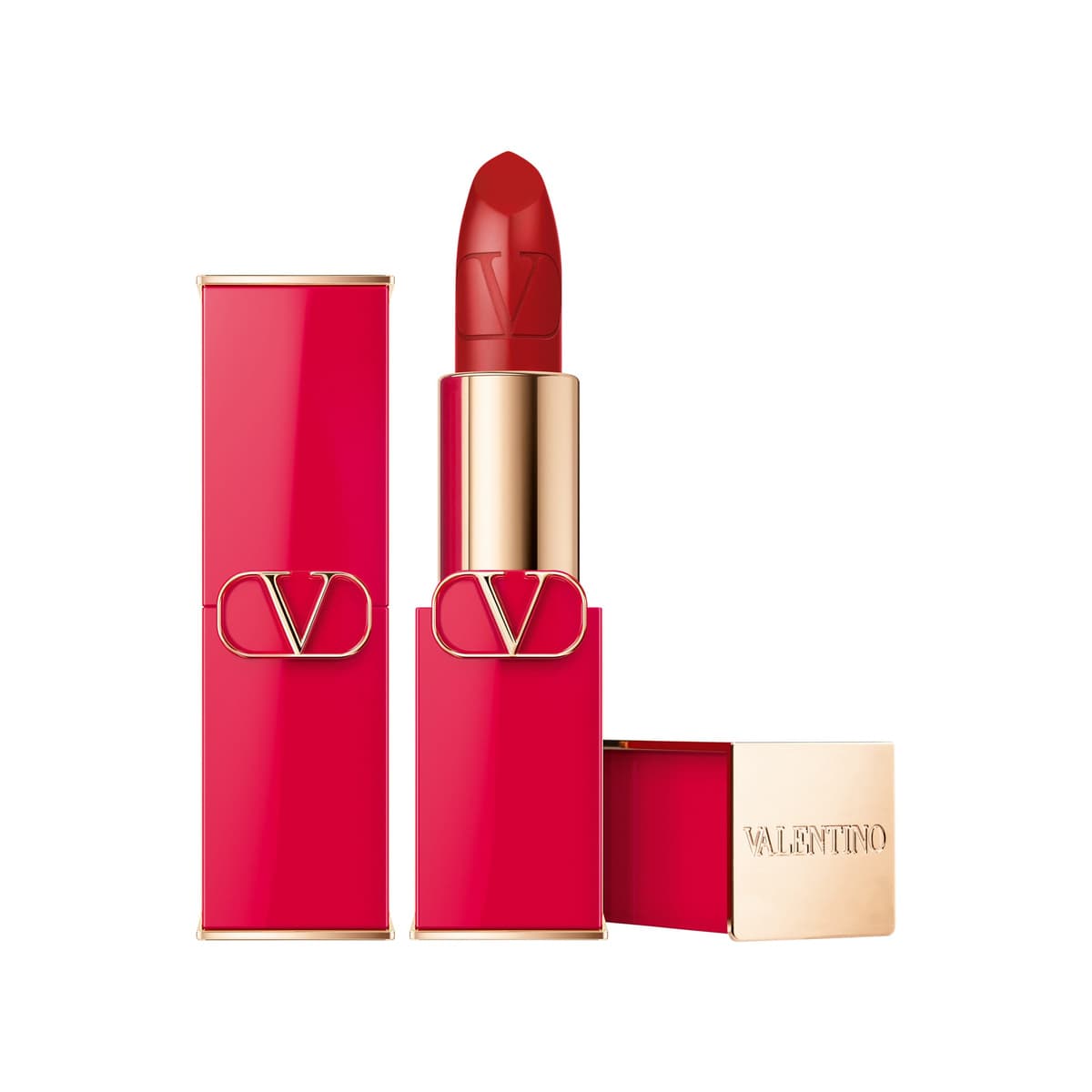 Rosso Valentino High Pigment Refillable Lipstick, 217A Ethereal Red