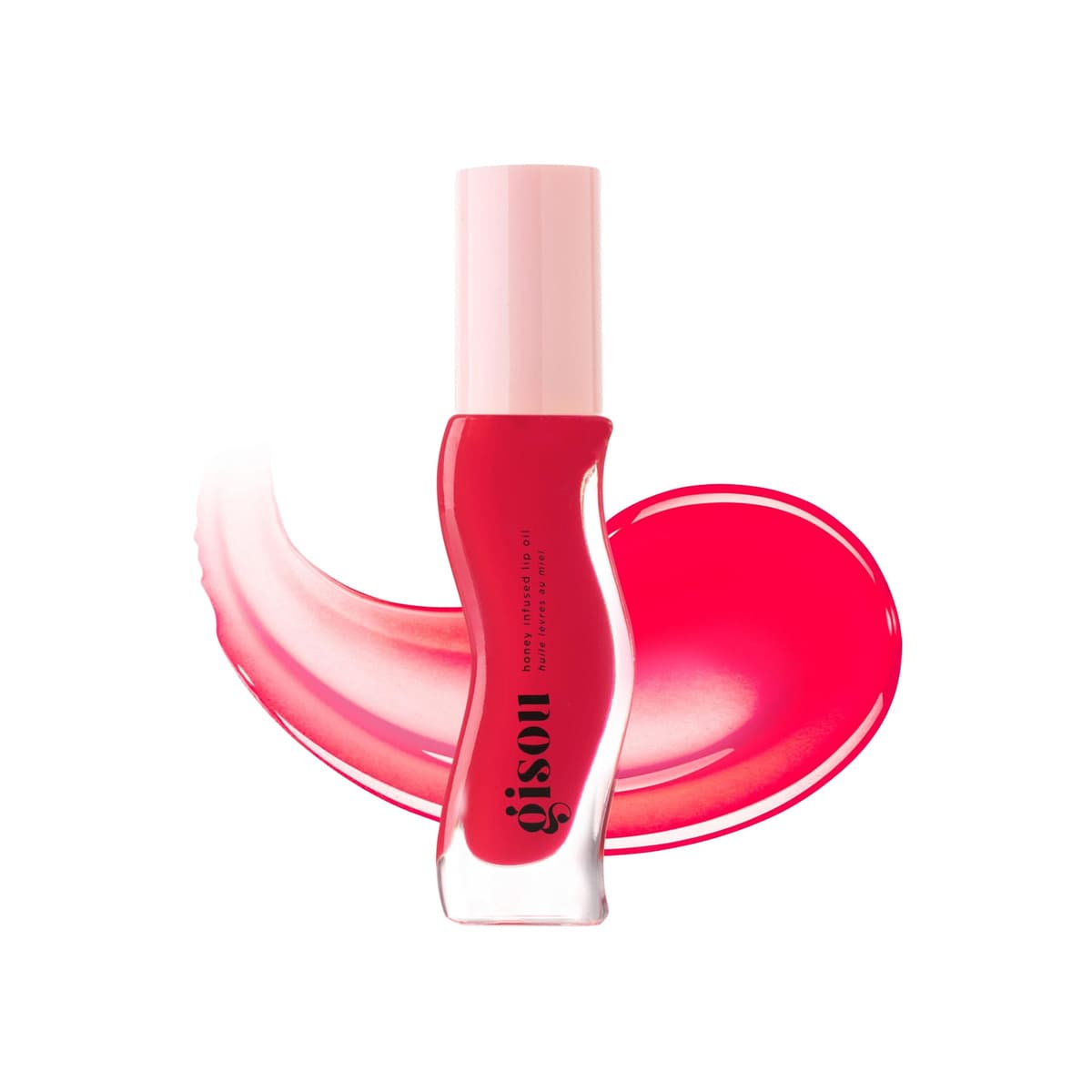 Honey Infused Hydrating Lip Oil, Strawberry Sorbet