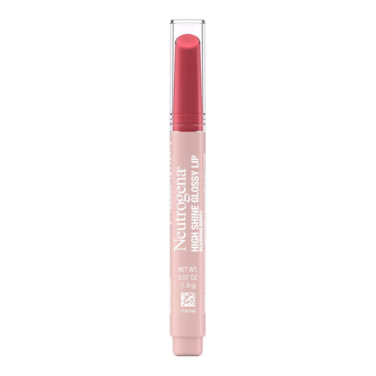 High Shine Glossy Lip Balm, Blushing Berry